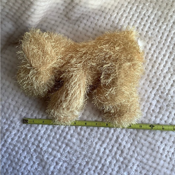 Royal Plush Inc Honey Coloured Spike Fur Plush Dog Floppy Legs Stuffed Animal - Picture 10 of 16